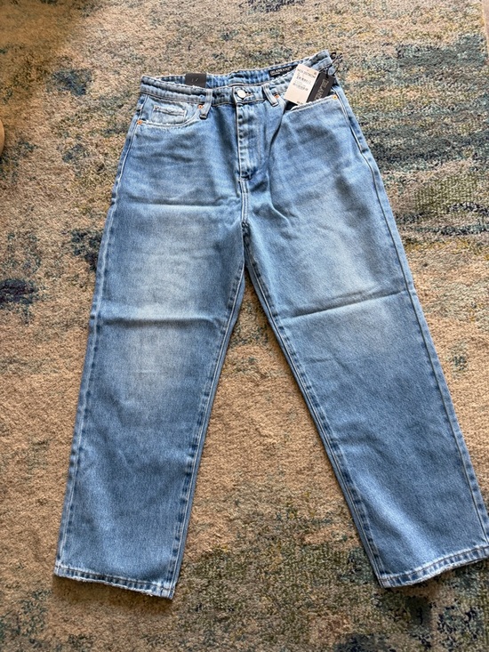 Blank NYC Denim - Blank NYC Light Blue Ribcage Straight Jeans